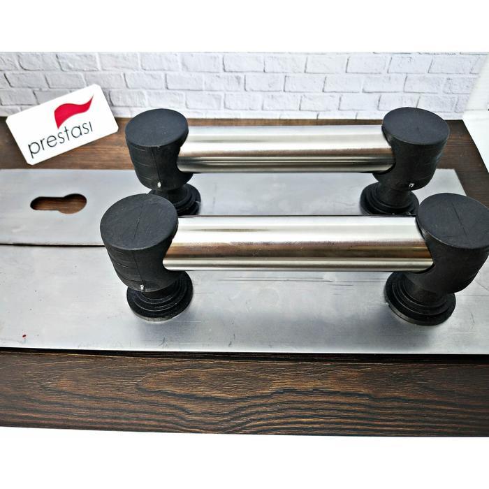 "New" Handle Handel Stainless Combined Pintu Folding Gate Harmonika