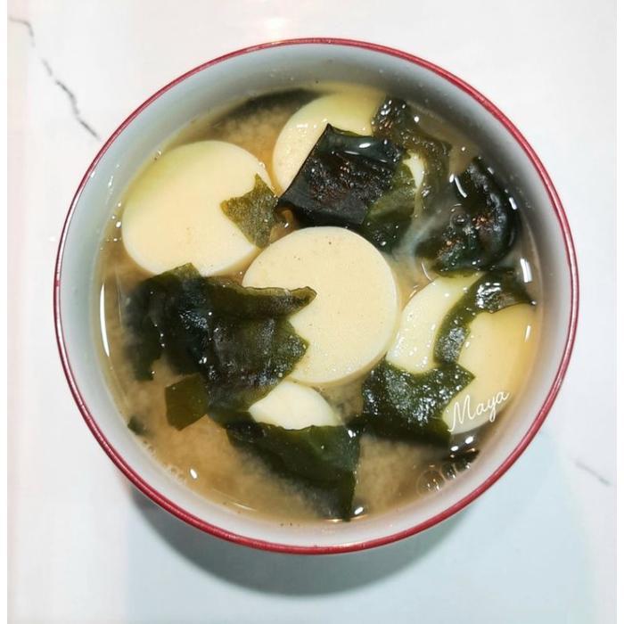 "New" Paket Miso Soup (Pasta Miso, Dashi, Wakame) Halal murah enak