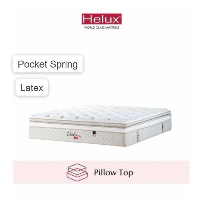Matras Springbed Latex Pocket Helux Vinka Original - 100 x 200