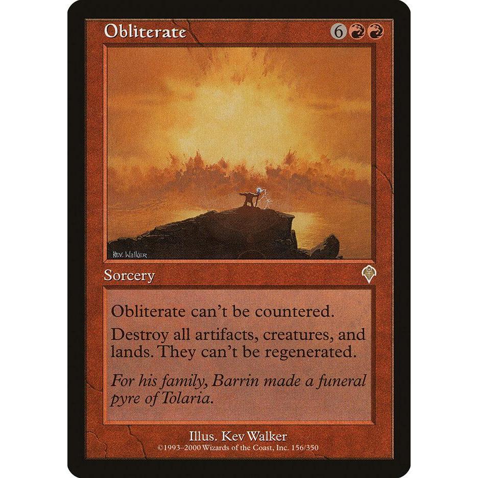 Obliterate MTG Magic The Gathering