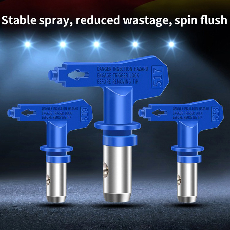 . 517 Blue Airless Spray Paint Latex Paint Putty Airless Sprayer Nozzle -