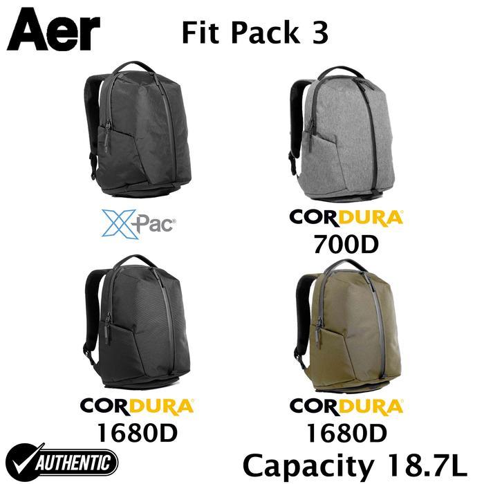 Aer Fit Pack 3 Gym Backpack/Bag/Tas Ransel