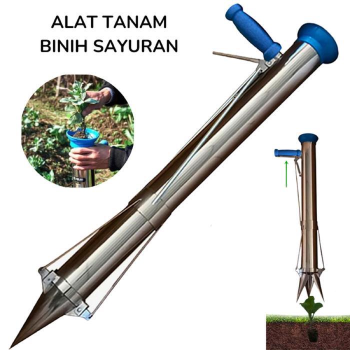 Seed Planter Benih Sayuran Alat Tanam Bibit Sayur Peralatan Tanaman Gratis Ongkir