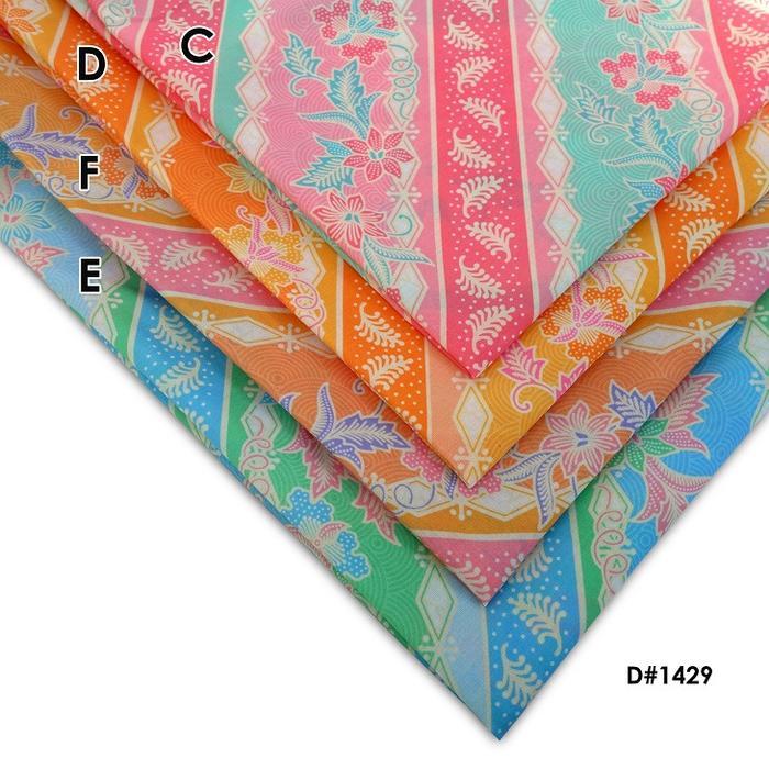 Kain Katun CVC / Kain Katun CVC Motif D- 1429