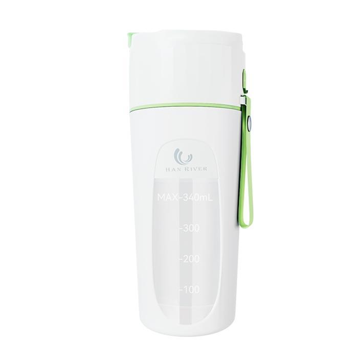HAN RIVER BLENDER PORTABLE 340ML MINI JUICE GELAS KACA (HRJC02GN)