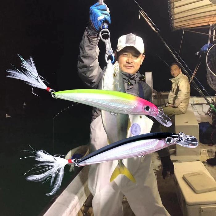 Umpan Pancing Ikan Umpan Bentuk Ikan Buatan Lure Minnow Premium Laut