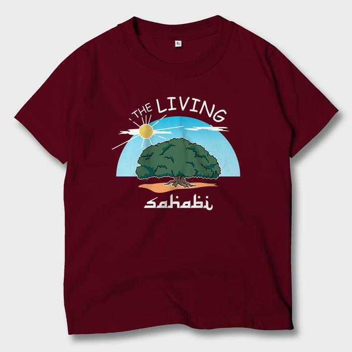 Baju Kaos Anak Islami The Living Sahabi Pohon Nabi Muhammad TWD-09 A