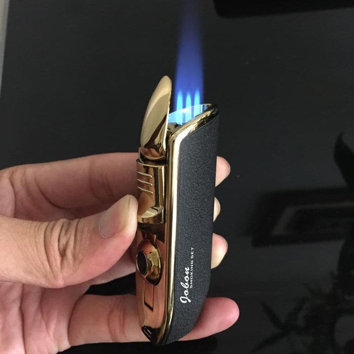 Korek Api Cerutu Lighter JOBON ZB 528 With Punch Cigar Cerutu