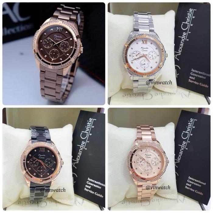 AC 2644 Jam Tangan Wanita Alexandre Christie 2644 Stainless