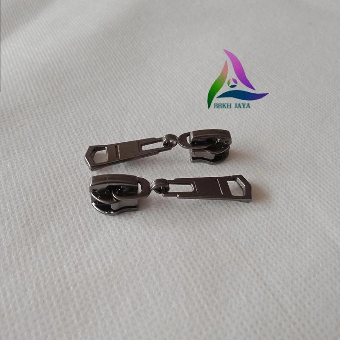 Kepala Resleting Tas No 5 Black Nikel KS5BN