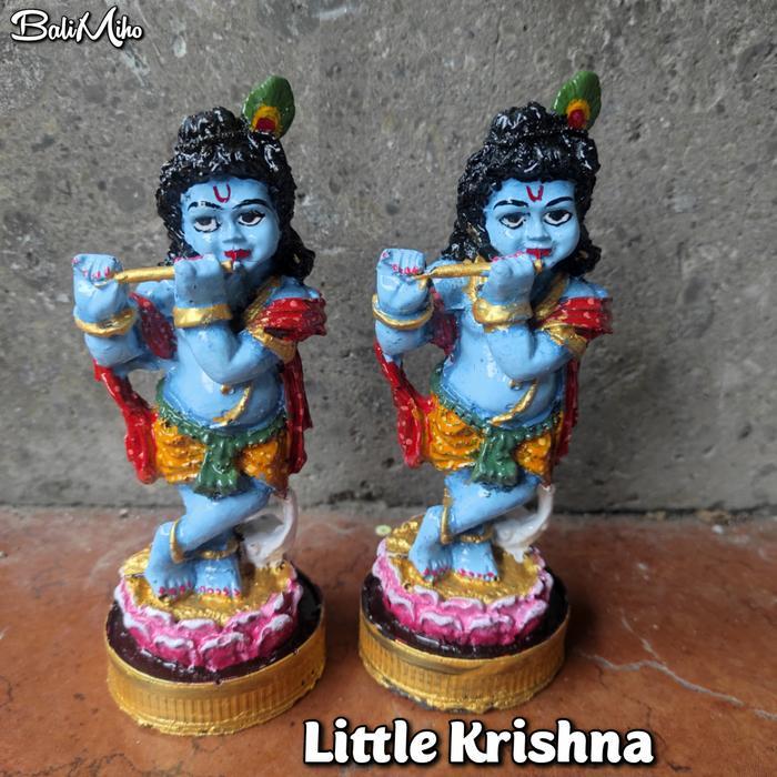 PATUNG KRISHNA KECIL MAIN SULING/LITTLE KRISHNA/KRISNA/PATUNG DEWA