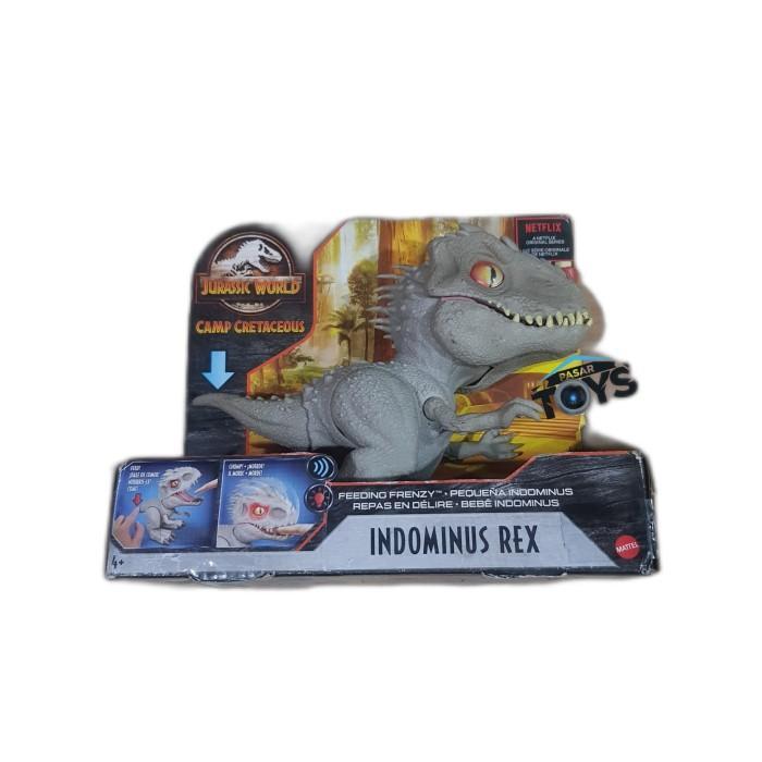 JURASSIC WORLD CAMP CRETACEOUS FEEDING FRENZY INDOMINUS REX KODE 1027