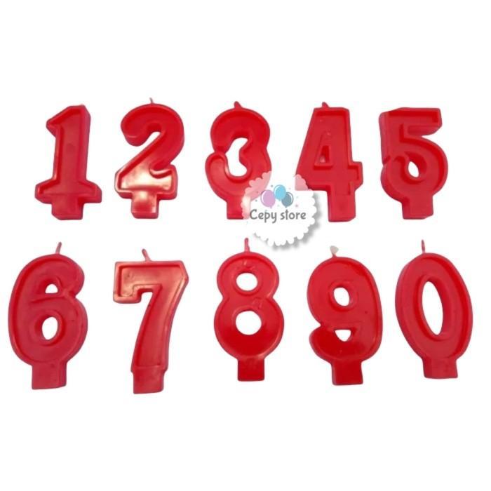 Lilin Angka Ulang Tahun / Lilin Ulang Tahun Angka Taruna / Gloria