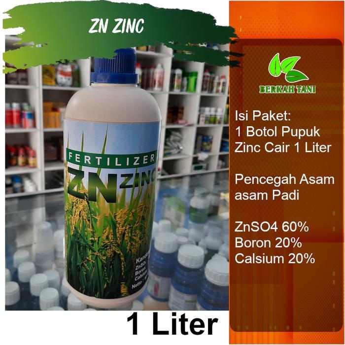 Terangbenderangshop Zn Zinc 1 Liter Pencegah Asam Asam Padi
