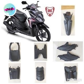 Cover Full Body Kasar Honda Vario Techno 110 CBS Karbu 2010-2012