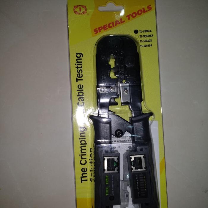 Tang Crimping Rj45 + Lan Tester