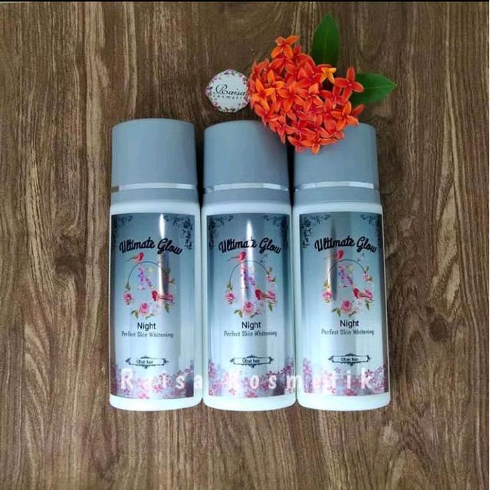 ORIGINAL ULTIMATE GLOW 7X DOSIS NIGHT EXTRA DOSIS HB LOTION MEMUTIHKAN