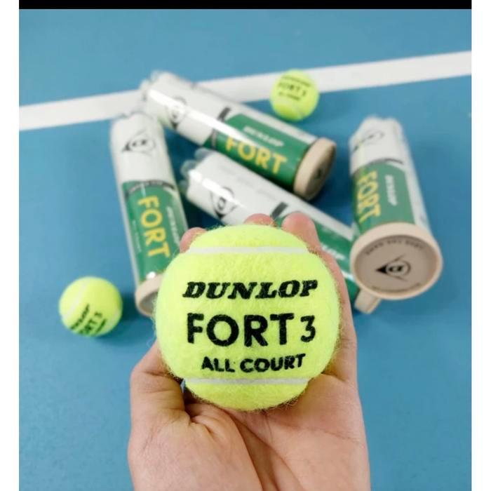 Bola Tenis Dunlop/Tenis Dunlop Fort Isi 3 Fort Original