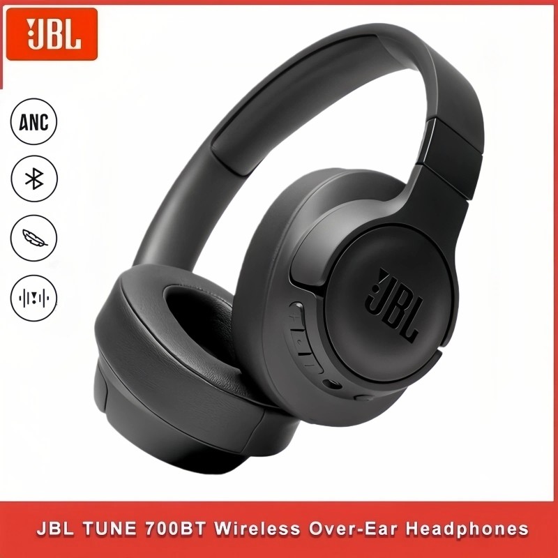 New JBL Wireless Bluetooth Headphone Music Sports Folding Headphones Original Noise Cancelling