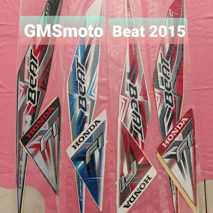 STIKER MOTOR BEAT 2015 / STRIPING MOTOR BEAT 2015 HONDA