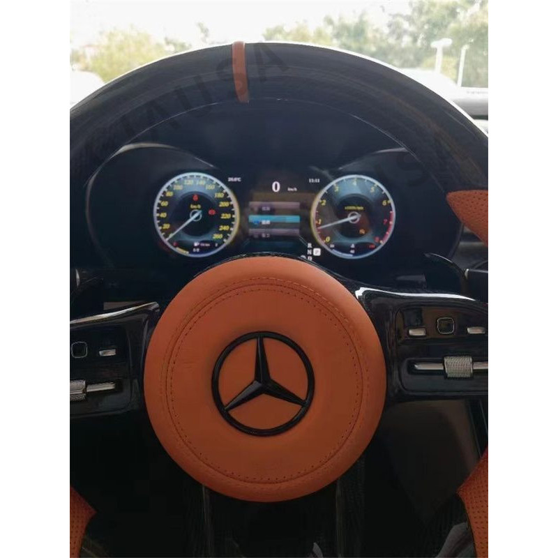 . Digital Dashboard Panel Virtual Instrument Cluster Cockpit Lcd Speedometer For Benz C Class W204