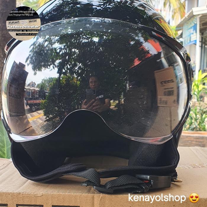 helm yamaha all new lexi original