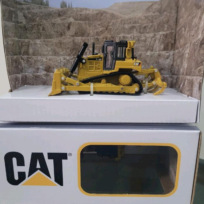 TERBARU Diecast miniatur Alat Berat Dozer D6R