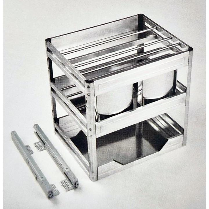 Rak Tarik Botol Bumbu Serbaguna Vitco Ss 20540 Sm Stainless