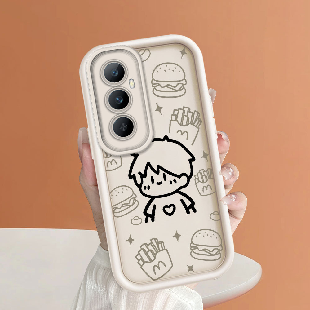 Casing Hp UntukRealme C65 Case Softcase Soft Cesing Handphone Cover Populer Kartun Cassing Cool Kesi