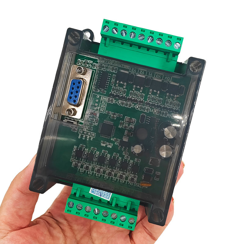 Best Price 1 Pc FX2N-10MT 10MR PLC Industrial Control Board Programmable Logical Controller DC Trans