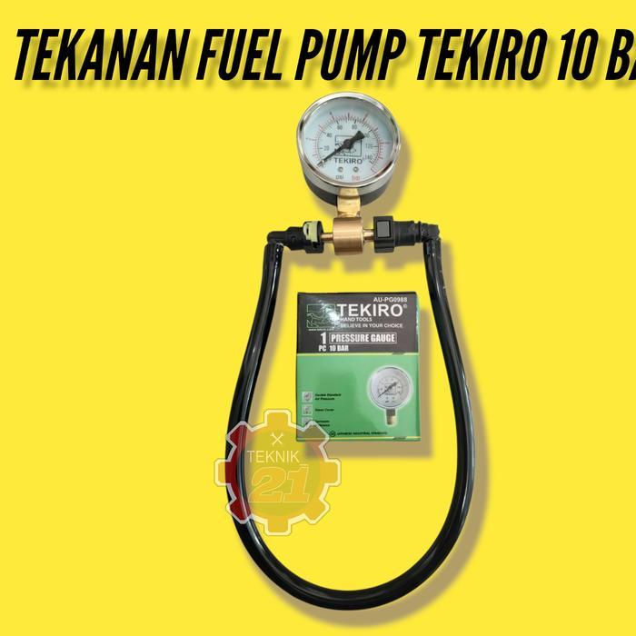 Tekanan Fuel Pump Tekiro Alat Ukur Fuelpump Tester Fulpump