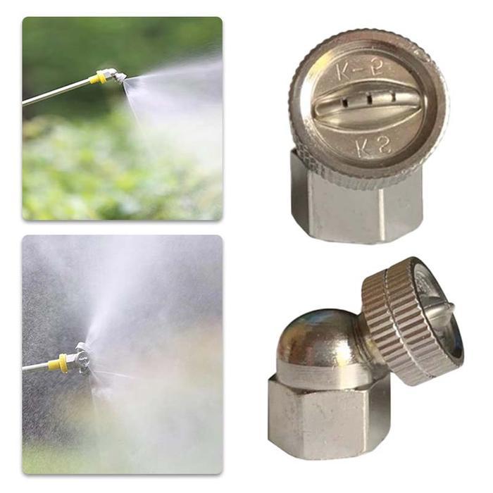 JUAL Nozzle Sprayer Pertanian Nosel Sprayer Kabut Nozzle Sprayer Kuningan Nozzle Kipas Lubang 3 Ks