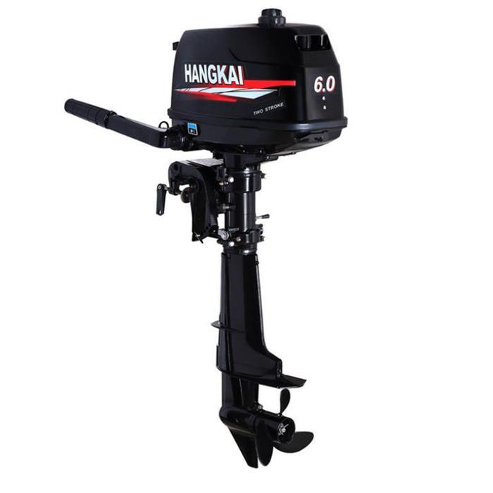 Mesin Tempel Hangkai 6 PK HP Outboard Perahu Kompatibel Yamaha Parsun