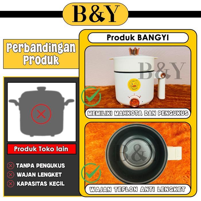 Cosmos - Panci Listrik Serbaguna Ukuran 1,2L / Panci Listrik Multifungsi Mahkota
