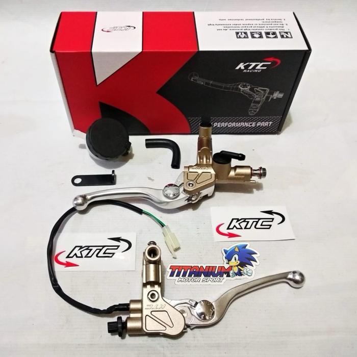 Master Rem Ktc Trek Axial Set Kiri Kopling / Rem 12.7Mm Vario Beat Scoopy Ninja 150 Rx King Satria