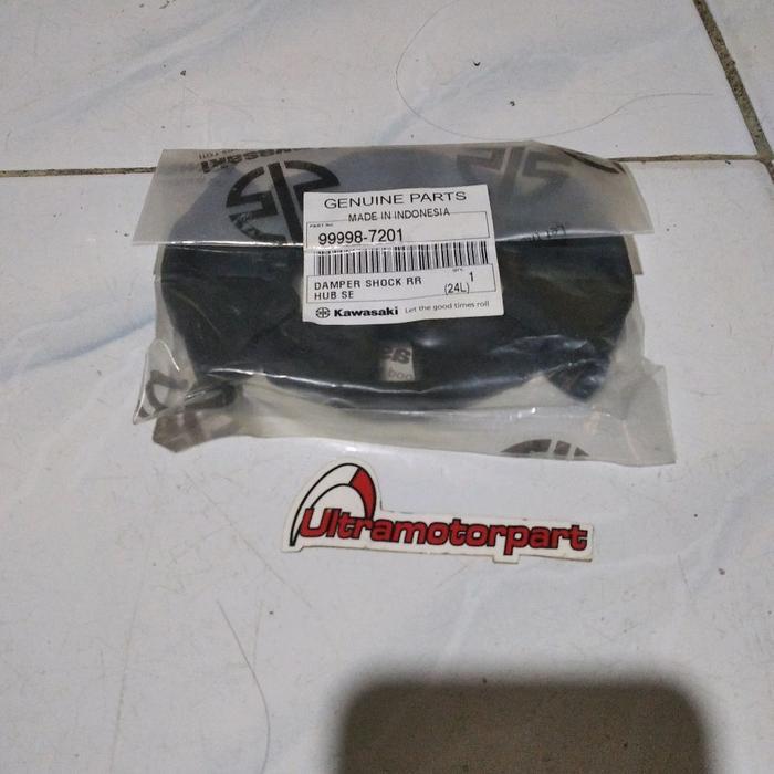 DAMPER SHOCK REAR HUB KARET PEREDAM PANEL GIR NAPGIR TROMOL VELG KAWASAKI EDGE ORIGINAL OK.