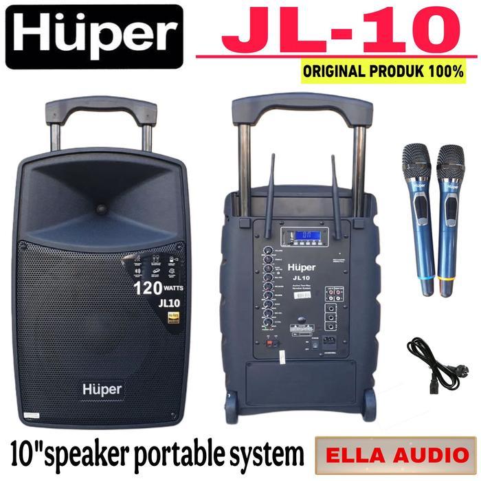 Huper JL10 Speaker Portable System 10-inch Huper JL-10