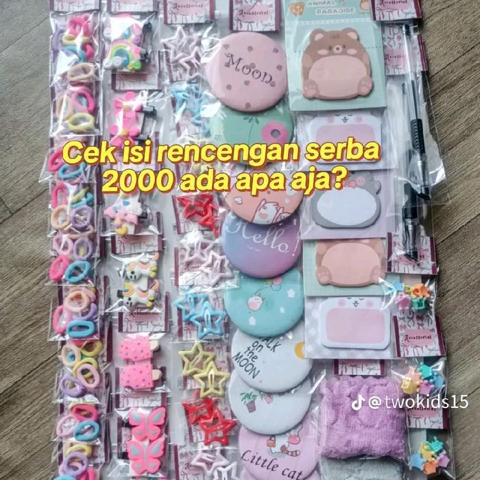AKSESORIS RENTENGAN SERBA 2000 ISI 30PCS