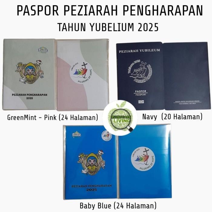 PASPOR PEZIARAH PENGHARAPAN TAHUN YUBELIUM 2025 ISI 20 HALAMAN