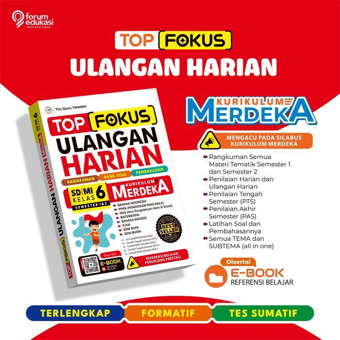 BUKU KURIKULUM TEMATIK TOP FOKUS KELAS 6 SD/MI