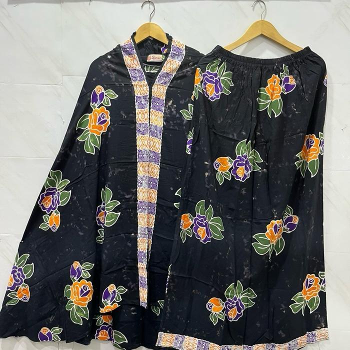 Mukenah Batik Sunan Original - All Size Masuk Dewasa & Jumbo