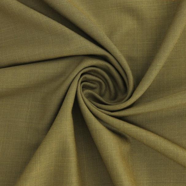 Kain Semi Wool and Silk Olive