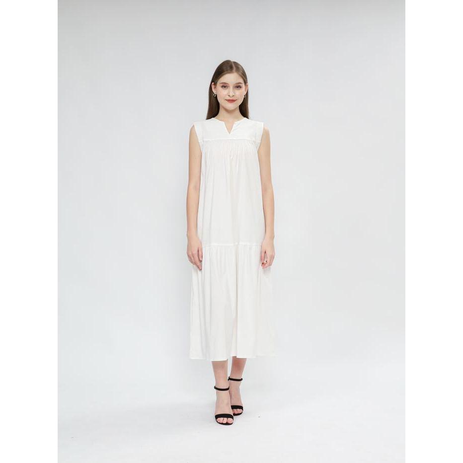 DresQuu- Genka - Dress Panjang Tanpa Lengan Yura Korean Style