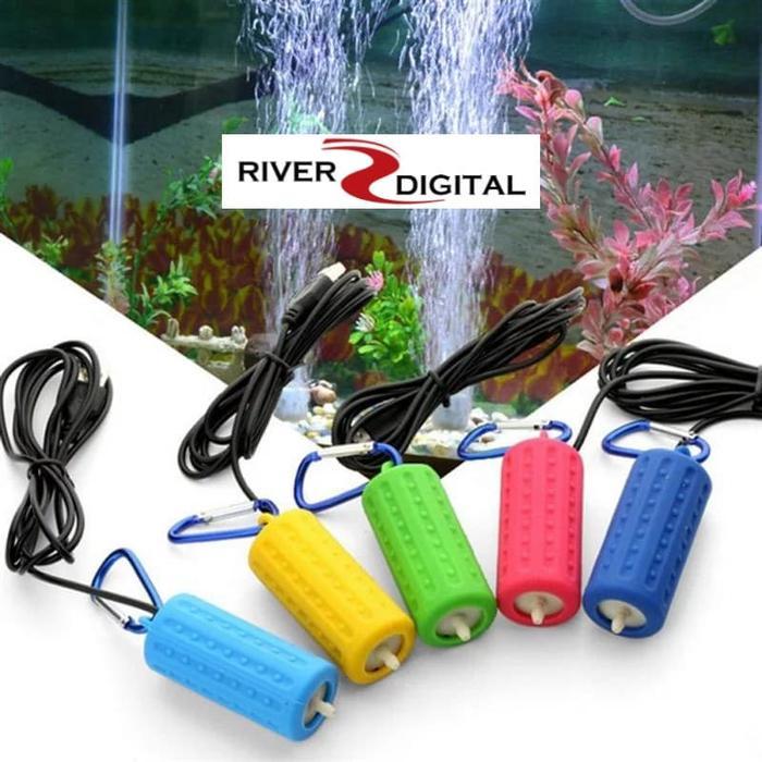 POMPA USB AERATOR UDARA / AIR PUMP / POWER BANK / AQUARIUM AQUASCAPE
