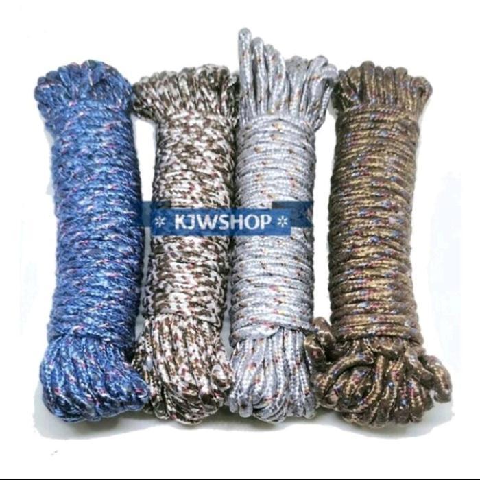 ID TALI TAMBANG JEMURAN BAJU 10M TALI JEMURAN 10 METER TALI JEMURAN NILON 10 METER TALI JEMUR BAJU