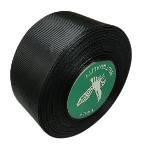 Pita Grossgrain Hitam Ukuran 4Cm Per Roll Kain