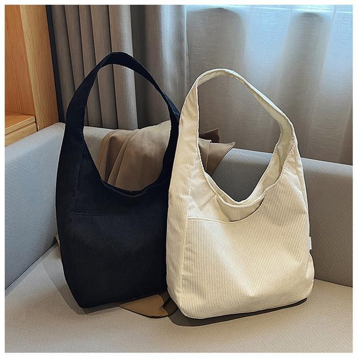 PROMO Hayden Cameo Bag Tote Bag Wanita Kualitas Premium Import Model Korea Terbaru Tas Korduroy