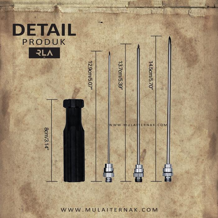 TROCAR UNIVERSAL - ALAT PENGHILANG KEMBUNG SAPI - DOMBA - KAMBING - IB