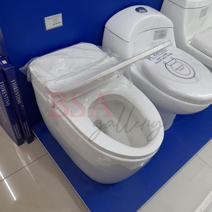 KLOSET DUDUK ICEPOL MONOBLOK ONEPIECE IC 8989 KODOK MODEL TOTO PUTIH