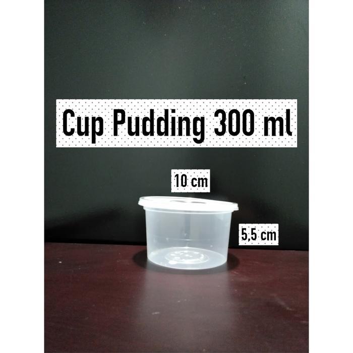 ID CUP PUDDING 300 ML, CUP PLASTIK